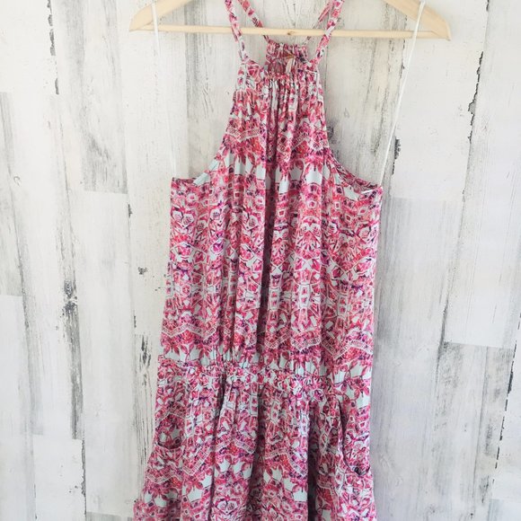 Free People Simone Tribal Print Dropwaist Dress - Picture 2 of 15